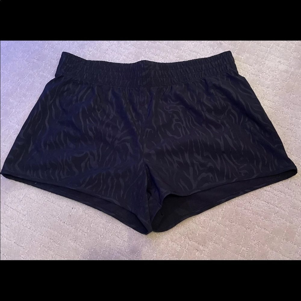 zebra print shorts